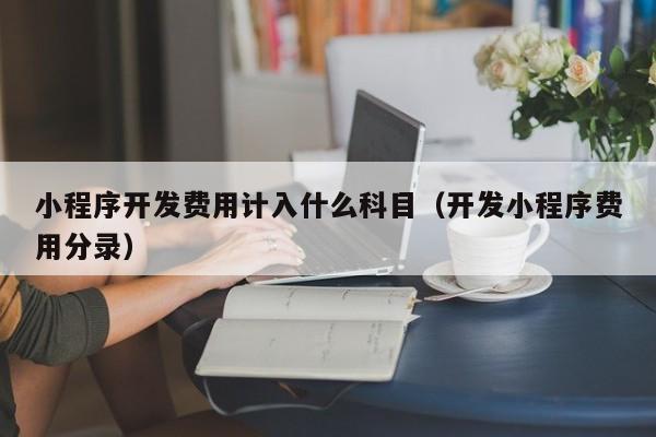 小程序开发费用计入什么科目（开发小程序费用分录）