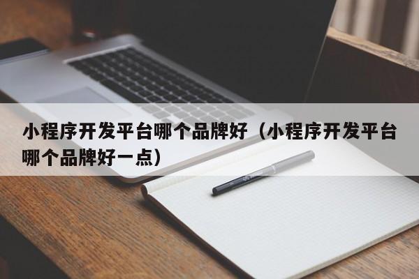 小程序开发平台哪个品牌好（小程序开发平台哪个品牌好一点）